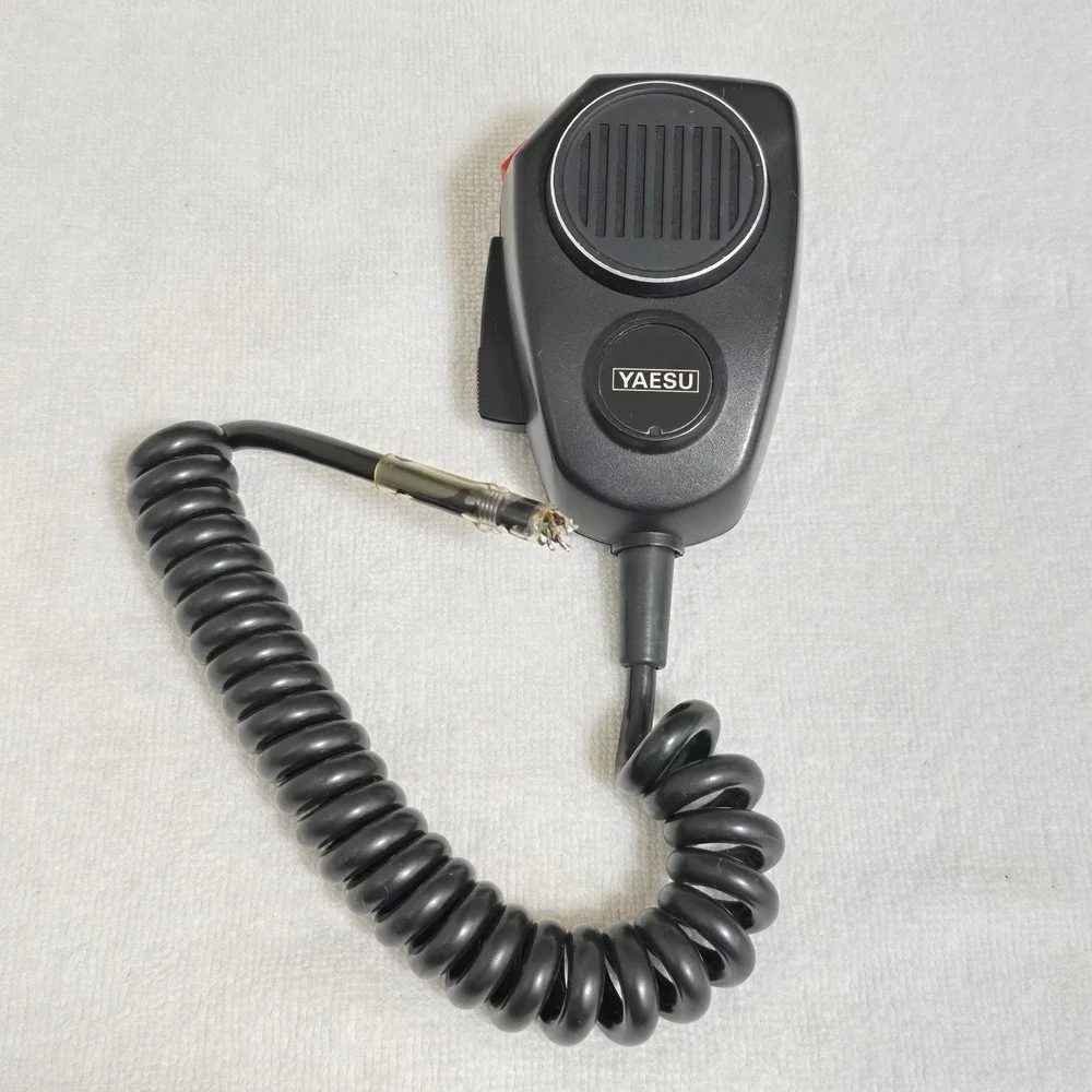Vintage YAESU YE-17 Dynamic Microphone 600 OHM Ham Radio Japan‎ READ